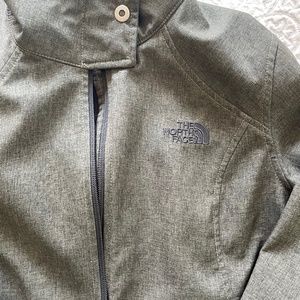 Olive green North face light weight jacket